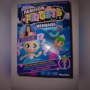 Fashion Fidgets WowWee Fantasy Series Mermaids Toy NWT